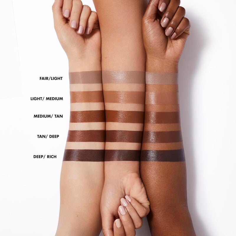 elf e.l.f. Halo Glow Contour Beauty Wand, Liquid Contour Wand For A Naturally Sculpted Look, Buildable Formula, Vegan & Cruelty-free, Deep/Rich - Image 3